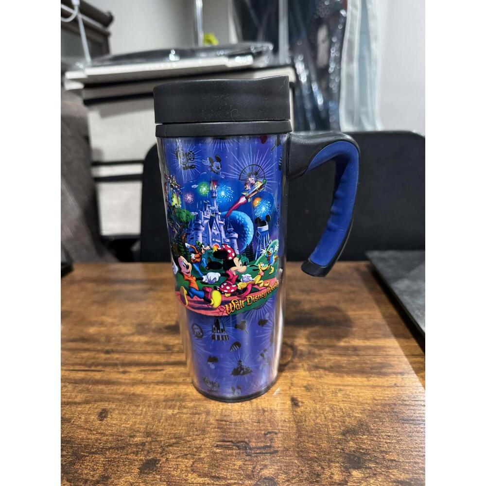 Disney World 50th Anniversary Travel Mug with Handle